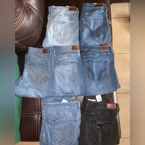 Bundle of Hollister Jeans